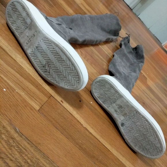 J/Slides over the knee suede boots - Picture 4 of 4